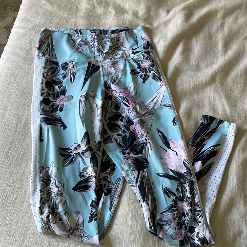 Floral Nike Dri Fit Leggings